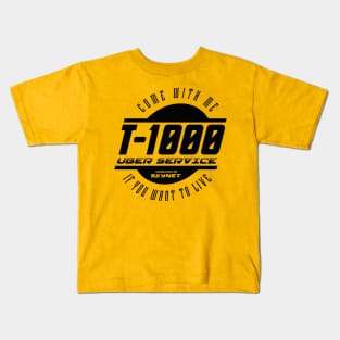 T-1000 Uber Service Kids T-Shirt